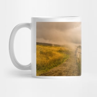 Big island hawaii, steaming Mug